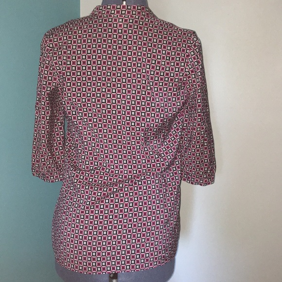 Pink and Black Fashion Bug Blouse - Picture 3 of 4